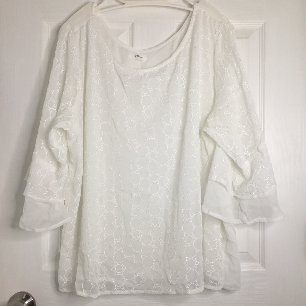 Maurices Eyelet Blouse
